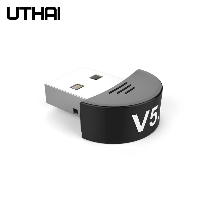 UTHAI T03 Bluetooth5.0 Adapter Audio USB Receiver Transmitter Computer Free Drive Bluetooth Adapter