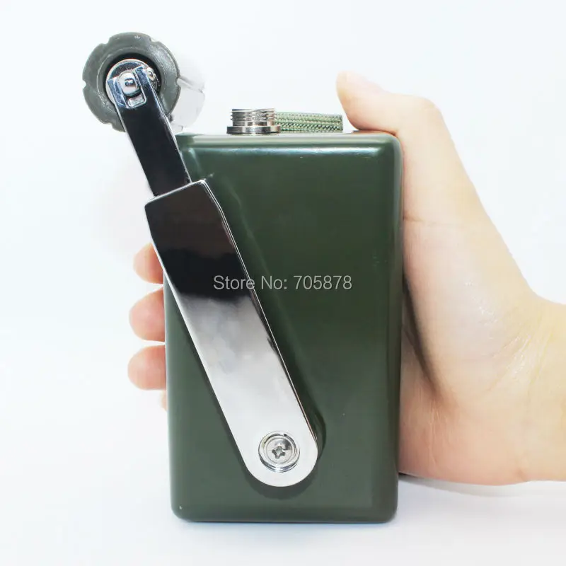 Hand Crank Generator Super Power dynamo USB Phone Charger 30W Protable Outdoor Recharger