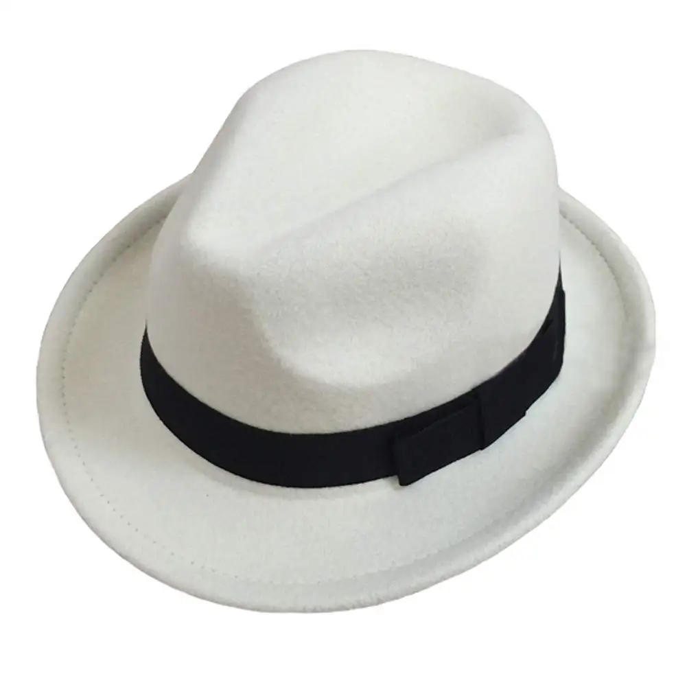 Michael Hat for Kids- Fedoras - White Smooth Criminal Hat