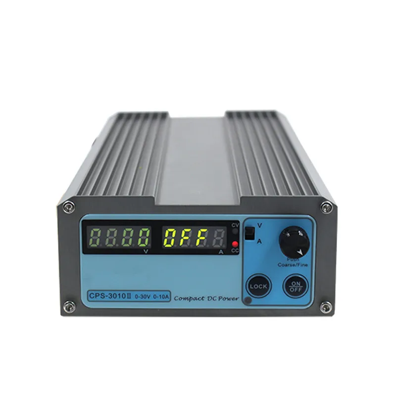 

CPS-3010 II 30V 10A Switchable 110V/220V Precision Digital Adjustable DC Power Supply 0.01A 0.1V DC Regulated Power Supply