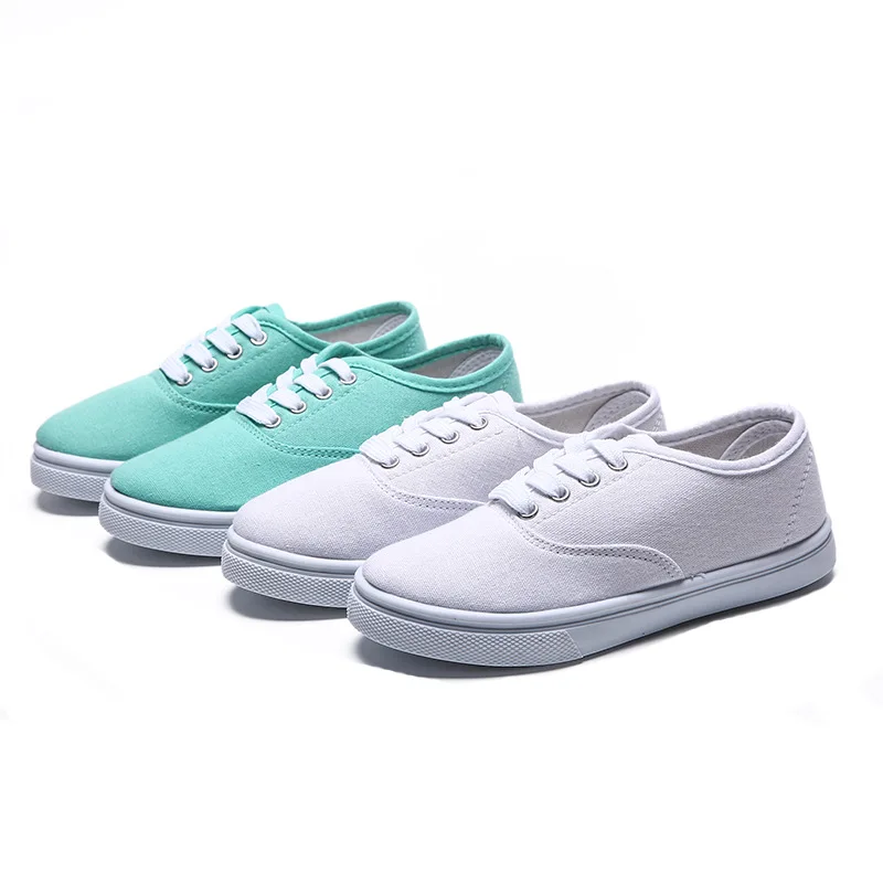 Spring Summer Kids Girls Shoes Sneakers Children Canvas Shoes for Boys And Girls Student School Girls Casual Shoes Sport 4-18T