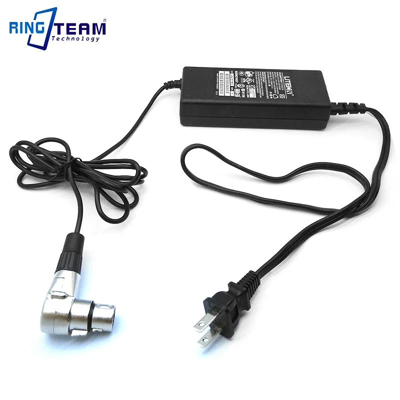 12V Power AC Adapter 4 PINS XLR Connector for Cameras Camcorders Monitors Laptops Notebooks CCTV ...