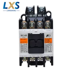 Fuji Electromagnetic AC Contactor SC-03/0/05/4-1/4-0/5-1/N1/N2/N2S/N3