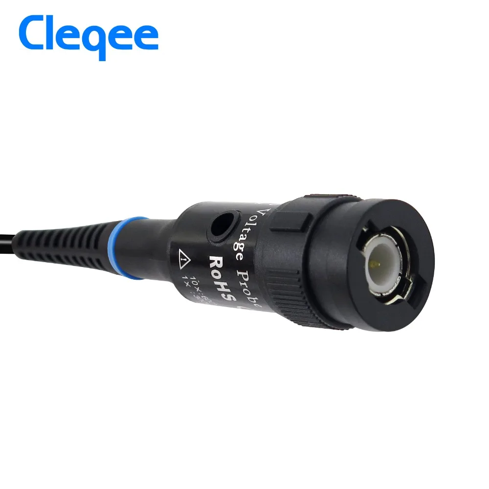 Cleqee High quality P2000 Series DC-60MHz~200MHz Oscilloscope Probe For Tektronix HP X1/X10 P2060 P2100 P2200 BNC Test Lead kit