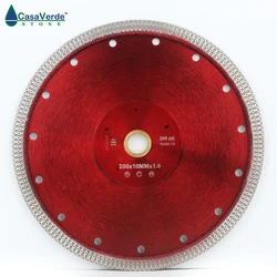 Free shipping DC-SXSB06 8 inch diamond saw blade 200mm for porcelain and ceramic tile cutting