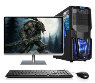 Ordinateur de bureau avec écran LCD HD 120 p, Intel i3, i5, i7, 2 Go, 4 Go, 8 Go, 233, 18.5 Go, 1 To, HDD avec 1080 pouces, 22 pouces, 24 pouces