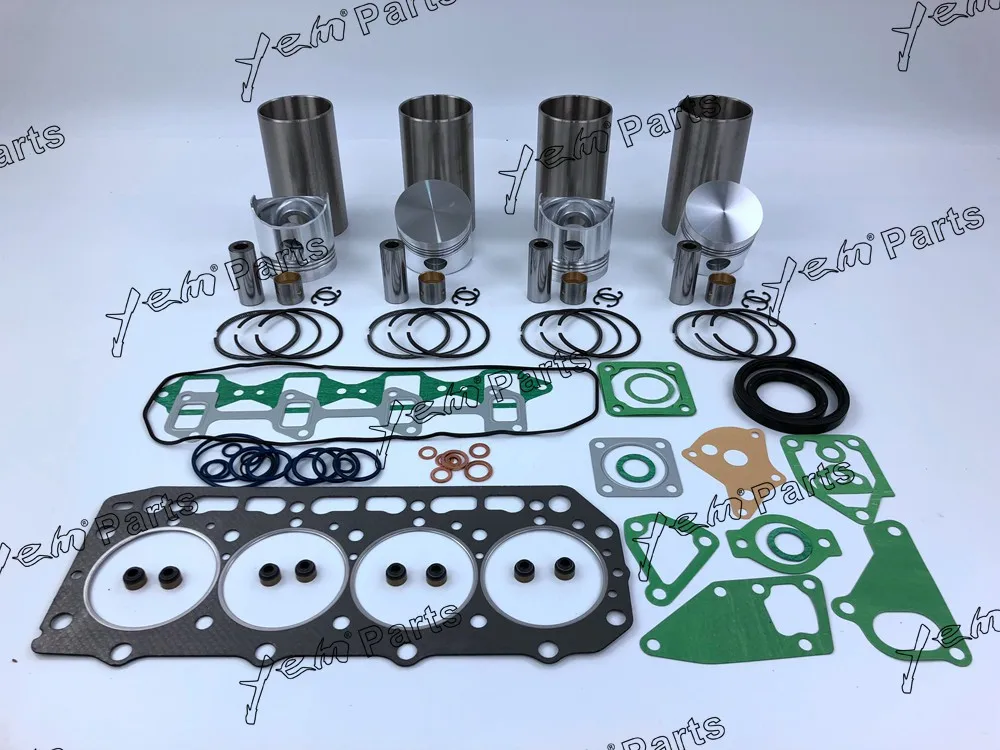 

For Yanmar engine parts 4D84-1 Repair kit with piston + bearing + gasket set