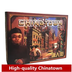 Jogo de tabuleiro china town, clássico jogo de raciocínio de alta qualidade, melhor jogo de cartas adequado para a família/amigos festa