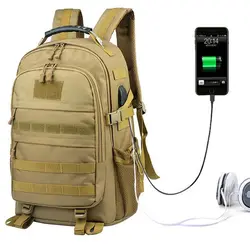 30L Backpack Men USB Charging 15 inch Laptop Bagpack Rucksack for Hike Travel Backpack mochila hombre