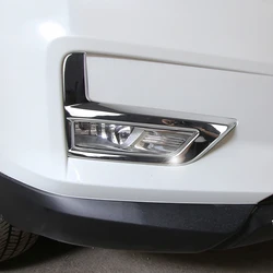 For Nissan Rogue x-Trail T32 2017 2018 ABS Plastic Car Front fog lampshade Cover Trim car styling accessories