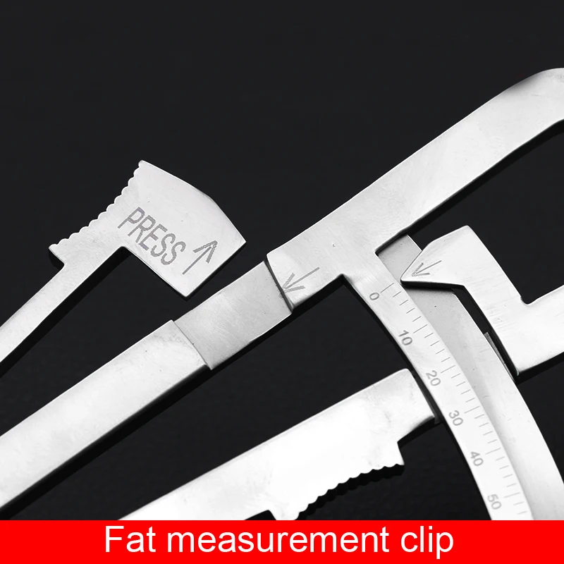 Makeup tools Beauty Skin fat caliper skin fold thickness gauge body fat measuring instrument sebum clamp