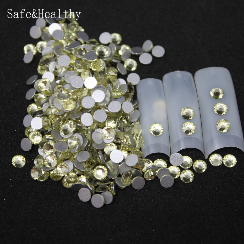 

1440 pcs/Pack SS16 -SS20 Jonquil Nail Art Decorations Rhinestones For 3d Charm Glass Flatback Non Hotfix DIY Nails Decorations