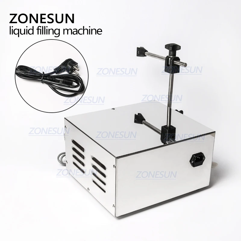 ZONESUN 5ml ไม่จำกัดไฟฟ้าน้ำนมปั๊ม Micro-คอมพิวเตอร์ขนาดเล็กขวดกึ่งอัตโนมัติ Liquid Filling Machine