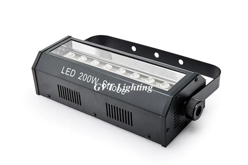 Imagem -03 - Luz Estroboscópica de Led com Efeito Dmx Lâmpadas Estroboscópicas de 200w Equipamentos para dj Iluminação de Palco Dmx Luzes de Eficiência Led Discoteca