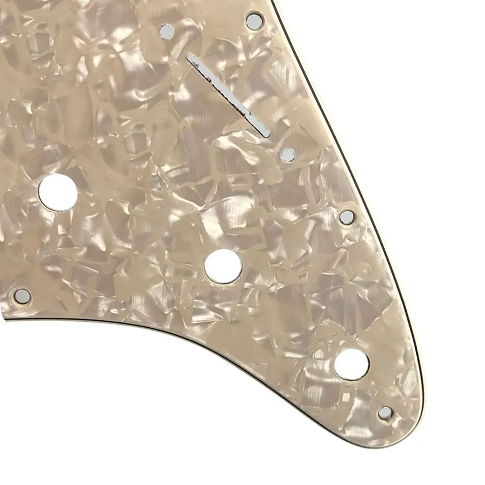 Pleroo Custom Guitar Pickgaurd - For 72\'11 Screw Hole Standard St SSS Guitar Pickguard Scratch Plate & Back Plate Scratch Plate