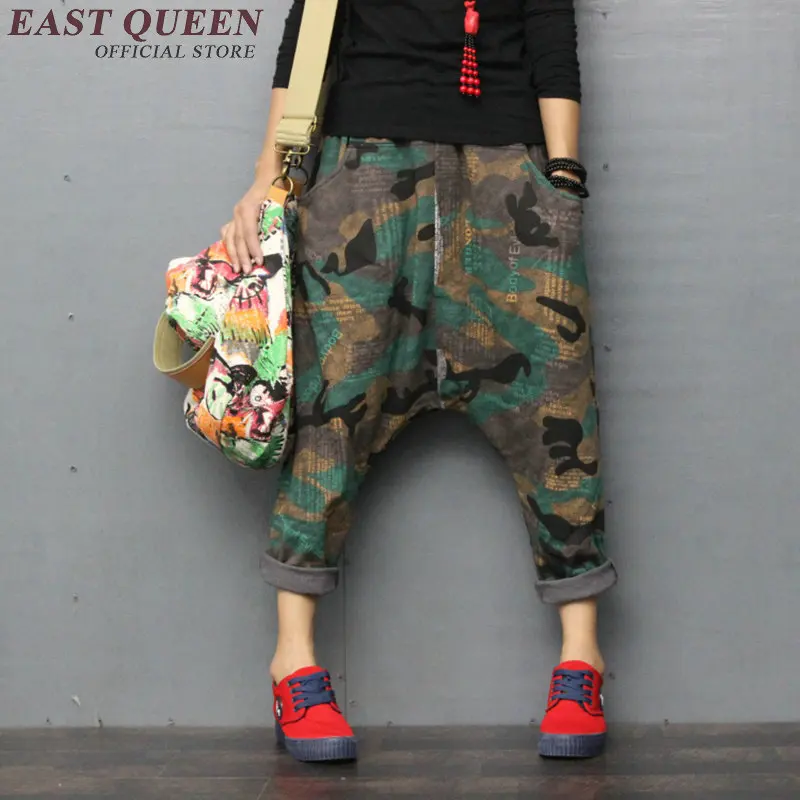 

Sweatpants women hip hop casual camouflage pants fashion women camouflage military pants womens camouflage pants DD001 C