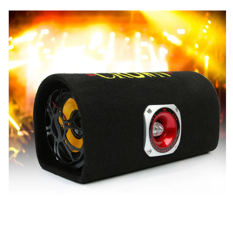 5inch Car Active Bluetooth Speaker Subwoofer Vehicle Auto Automobile Home Theater Sound Hifi Speakers