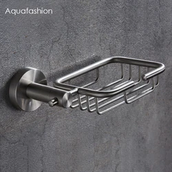 Stainless Steel Soap Holder Bathroom Accessories Shower Soap Dish Bathroom Wall Soap Holder
