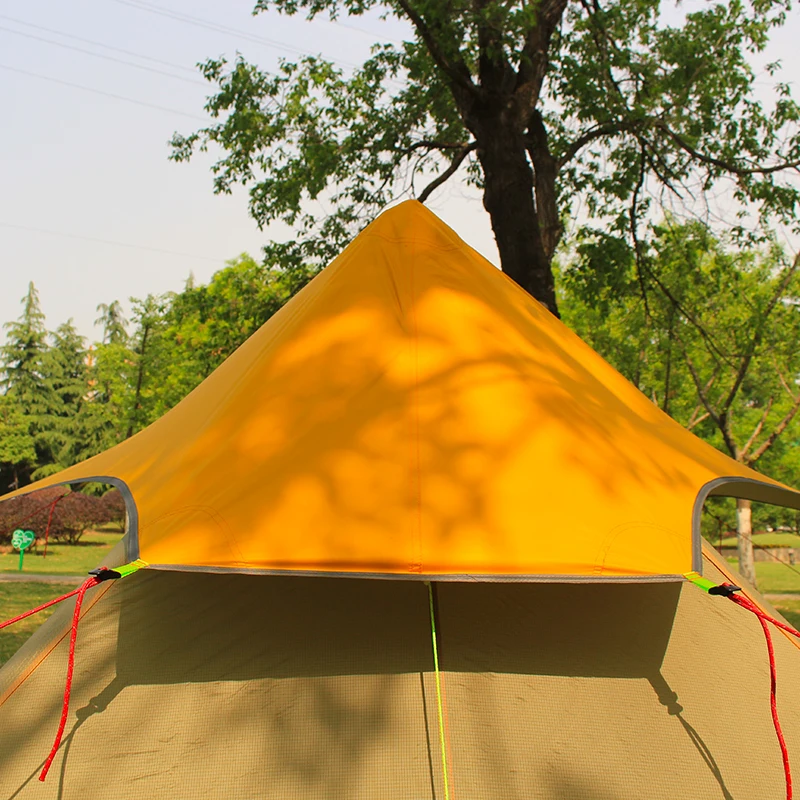 Imagem -03 - Asta Gear-anti-sun 20d Silicon Tarp Revestimento Prata Exterior Grande ul Ultralight Camping Tarp 4x3