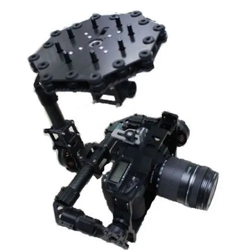 3-axis Carbon Fiber Brushless Gimbal w/Hollow Motor  8bit or 32bit AlexMos Gimbal 5D 7D Cameras FPV Aerial Photography