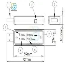 USB Charger Voltage Current Tester #6