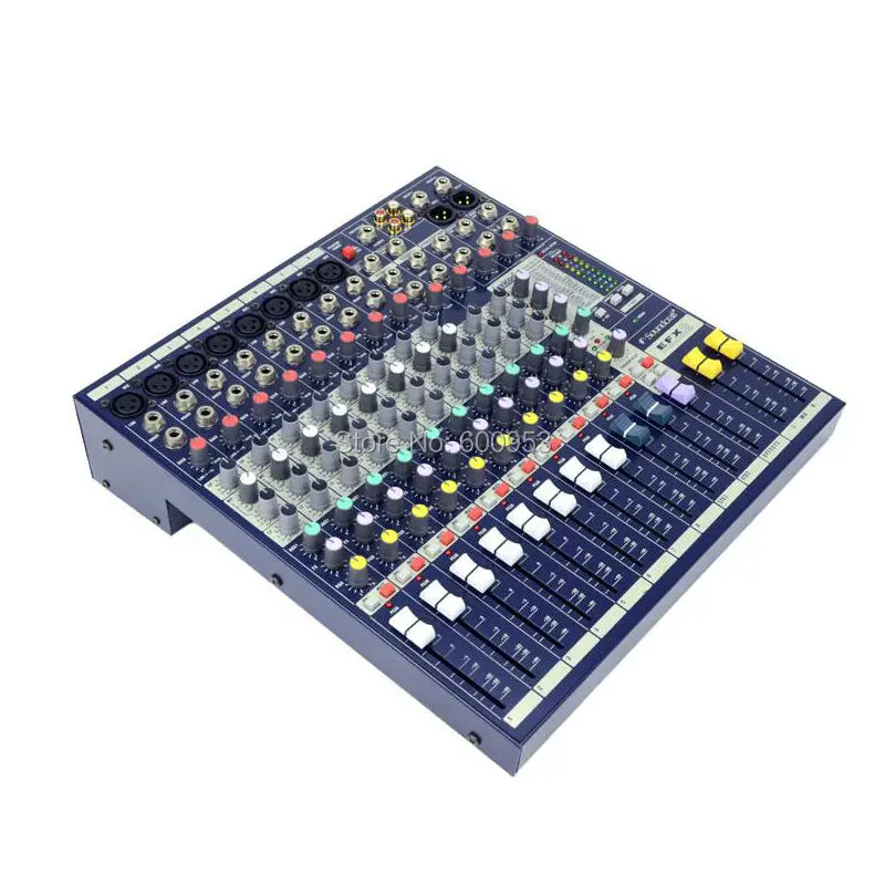 Professional EFX8 8 Channel Karaoke Microphone Sound Mixer Mixing Console Processor