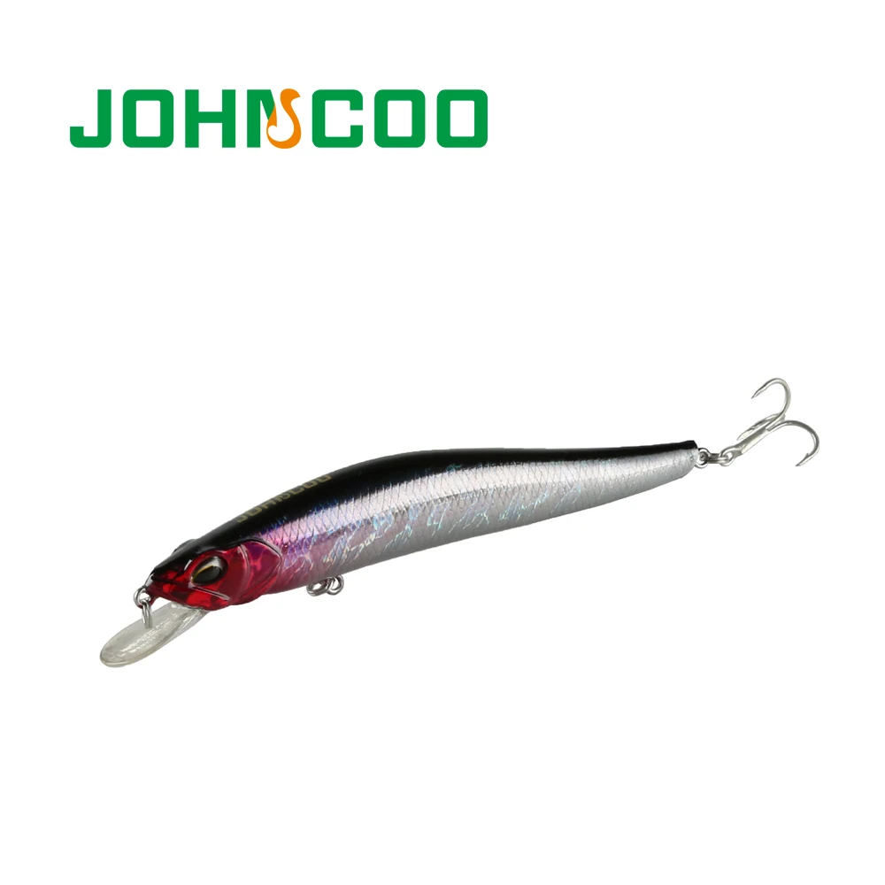 12cm 14.3g Floating Wobbler with Sharp Treble Hooks Artificial Minnow Hard Fishing Bait Fishing Lure