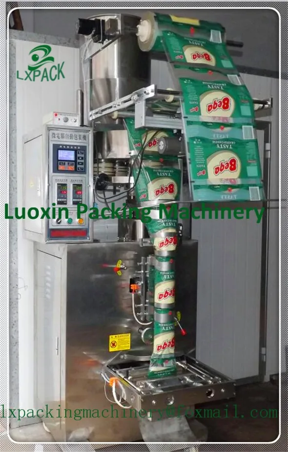 LX-PACK di Marca Più Basso Prezzo di Fabbrica Automatica Macchina Imballatrice Bustina di Tè Semi Automatica Macchina di Rifornimento Liquida
