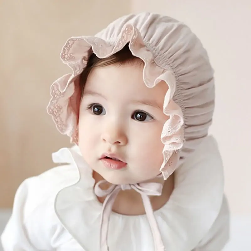 Korea's new boys and girls hundred days fetal caps court hat tide toddler spring and summer baby cotton princess caps