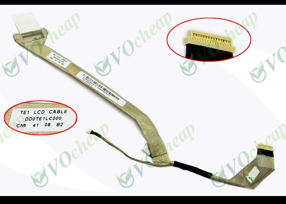 Genuine New Vedio Flex LCD cable for Toshiba Satellite M300 M305 Series - DD0TE1LC000, DDOTE1LC000