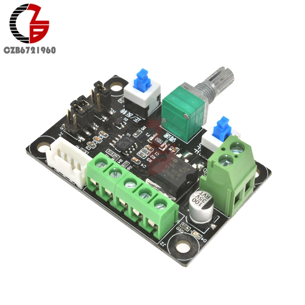 DC 12V 24V Pulse PWM Signal Generator 5.4k-160KHz 540-16.6KHz Frequency Signal Control for Stepper Motor Driver Speed Controller