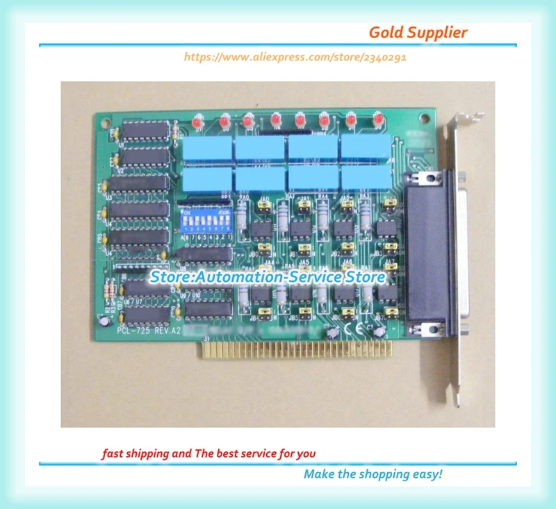 

PCL-725 REV.A2 Relay Output And Isolated Digital Input