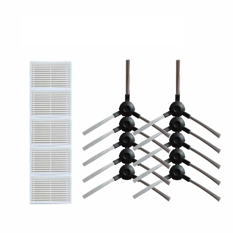 15 pz/lotto Robot Aspirapolvere Spazzole Spazzola Laterale per Midea VCR15 Midea VCR16 Robotic Robot Parti per Vaccum cleaner Accessori