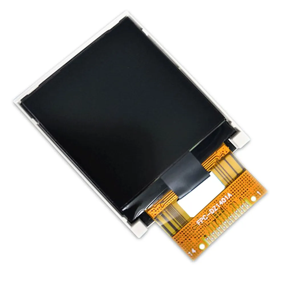 1.44 inch TFT serial port LCD display 14PIN ST7735S drive 128x128 HD full color welding wide viewing angle 0.8mm pitch