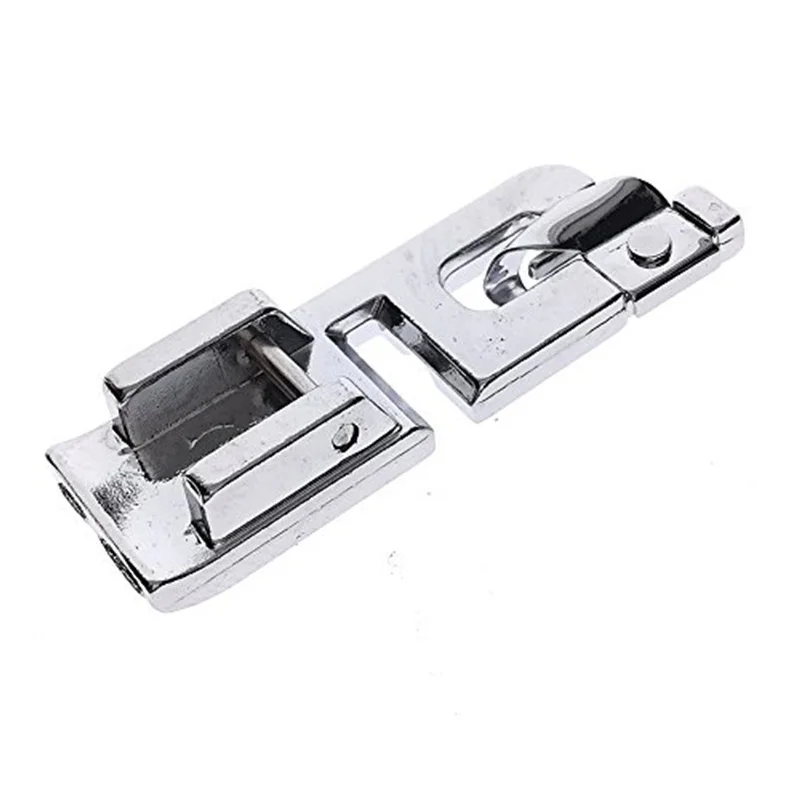 1Pc Domestic Sewing Machine Rolled Hem Curling Presser Foot For Singer Janome Brother Sewing Accessories AA7005-1