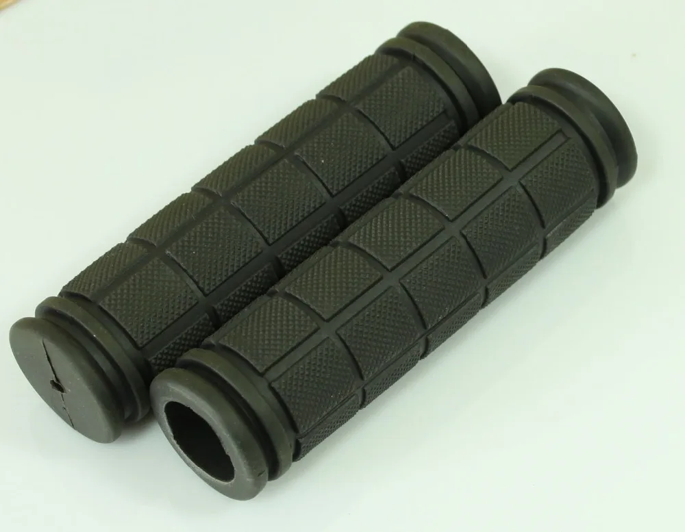 New Rockbros black Fixed Gear Fixie Grips Bike MTB Grips Handlebar Grips Rubber