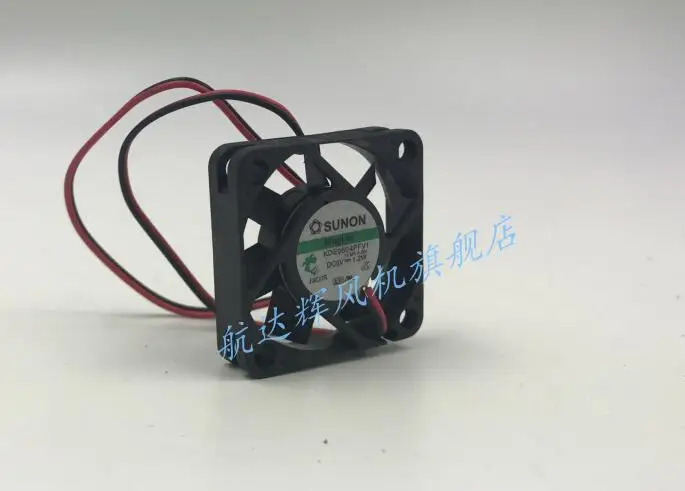 KDE0504PFV1 4010 1.2W 5V 2 wire CPU fan power fan