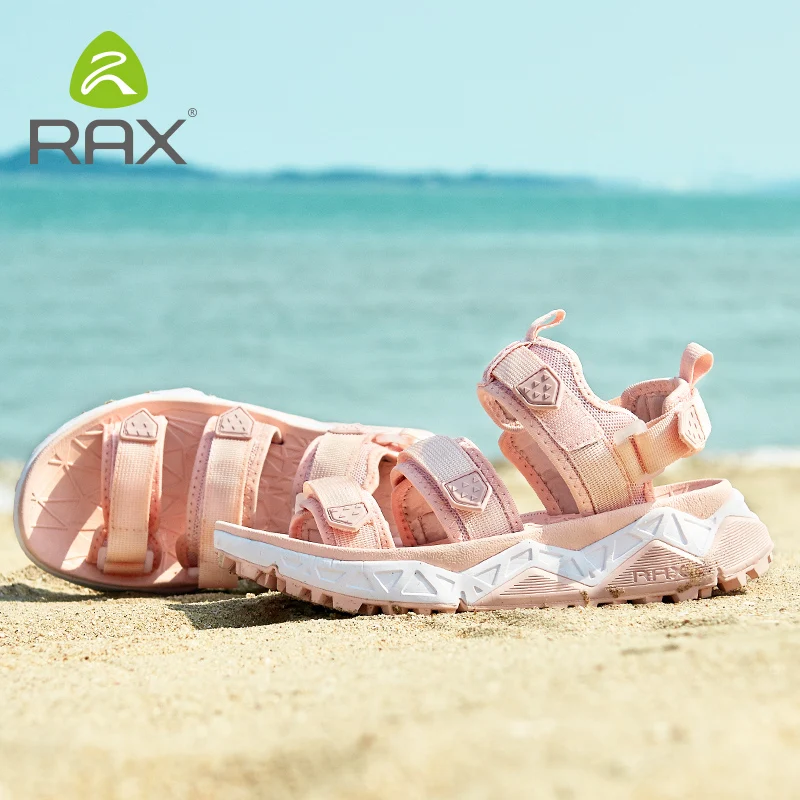 RAX-Sandalias deportivas de secado rápido para hombre y mujer, zapatos de agua para Trekking, playa, Aire libre, Verano