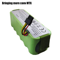 Battery for Kitfort KT504 Haier T322 T321 T320 Panda X500 X580 X600 Ecovacs Mirror CR120 Dibea Robotic Vacuum Cleaner 3500mAh