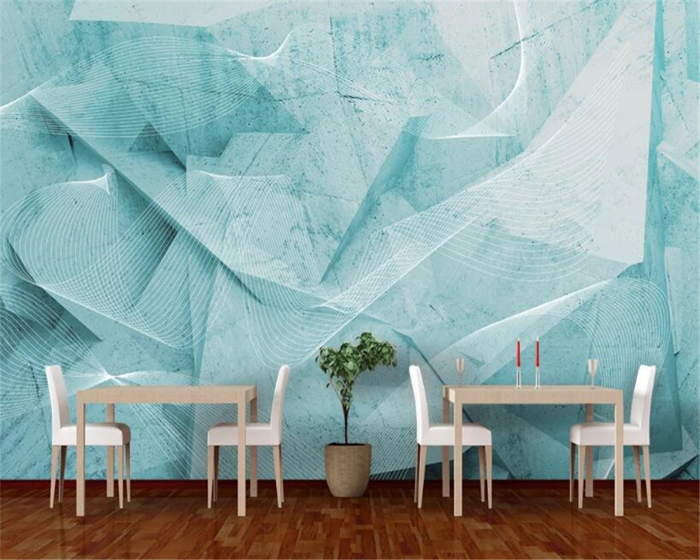 

Beibehang Custom wallpaper 3d mural stereo modern art Abstract geometry background wall mural 3d wallpaper decoration wall paper