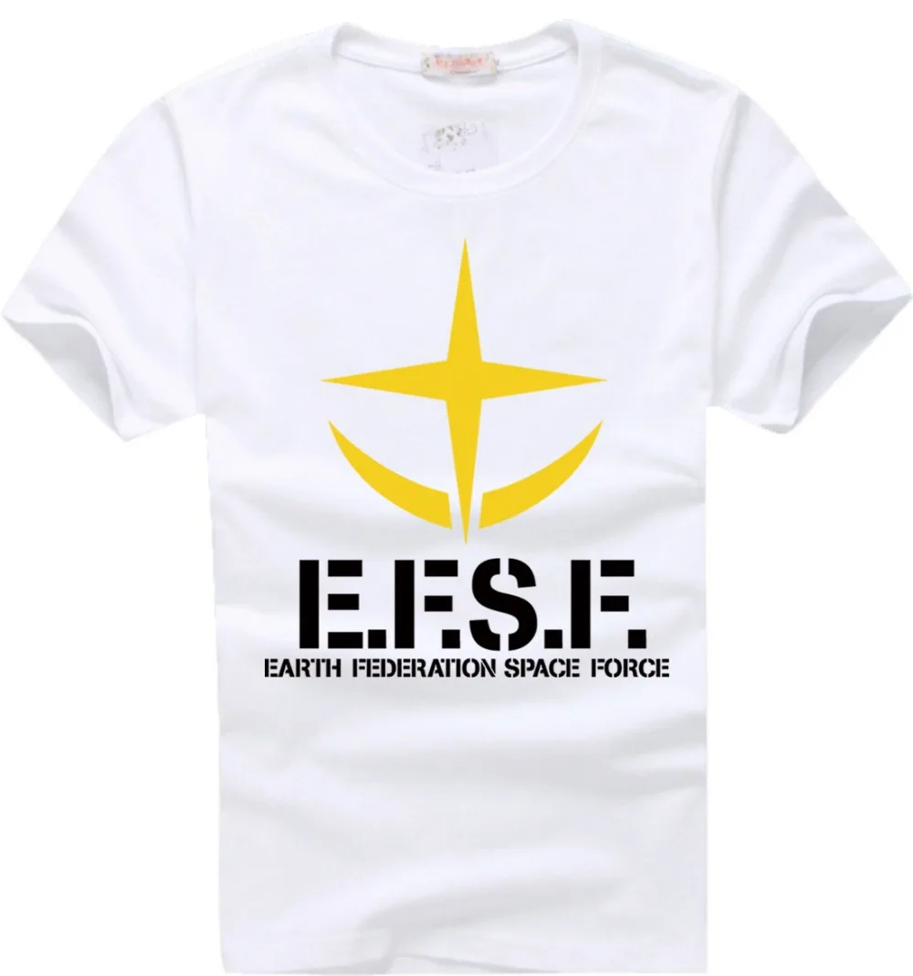 Gundam E.F.S.F. T-Shirt Animation Comic Cosplay