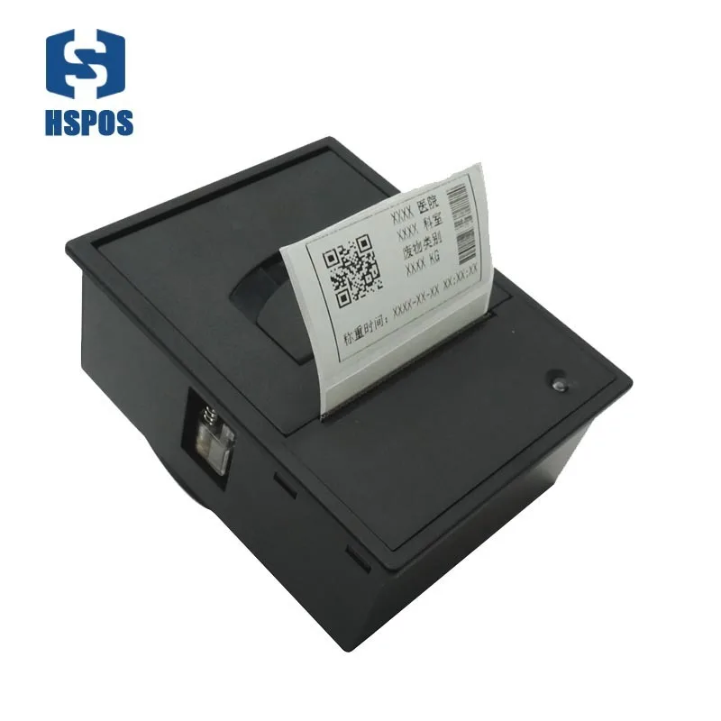 2 inch Embedded Thermal Label And Receipt Printer with USB+ RS232 + Cash Drawer Port EB58