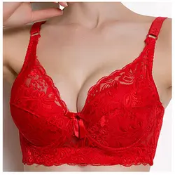 Sujetador transparente de copa B C D para mujer, ropa interior de encaje, push up, lencería C306, 34, 36, 38, 40, 42, 44, 46