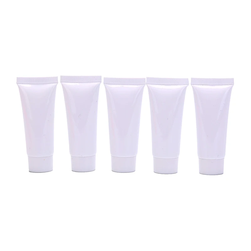 5pcs 5ml /10ml Cosmetic Soft Tube plastic Lotion Containers Empty Makeup squeeze tube Refilable Bottles Emulsion Cream Packaging