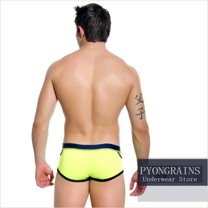 2018 Best Brand Men Newest Underwear Boxer Sexy Cotton Cuecas Boxers Shorts Gay Underwear Man Male Boy Underpants Slip Panties