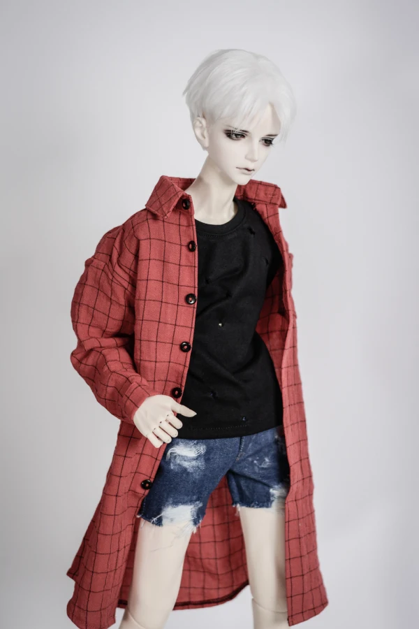 1/4 1/3 escala bjd camisa longa casaco para bjd/sdmsd sd13 menina ssdf tio roupas não incluídas boneca e outros acessórios e2345