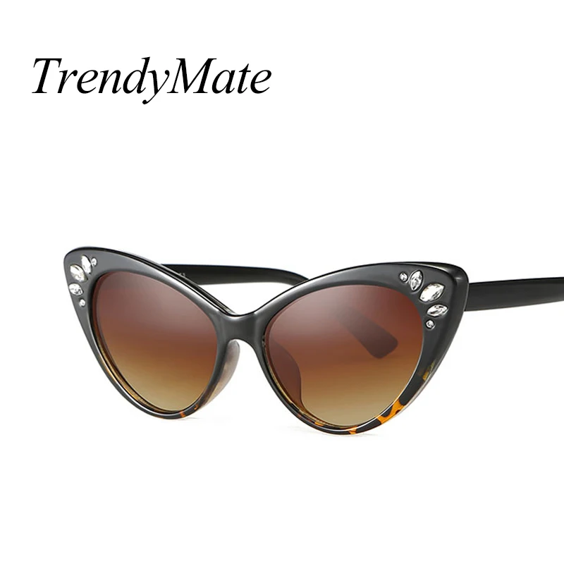 Cat Eye Style Clear Frame Sunglasses Women Purple Red Pink Summer Accessories for Beach Fashion Female Sun Glasses UV400 5344 M
