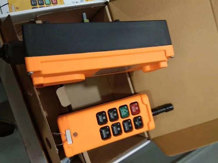 OHOBOS HS-8 12V 24V 220V 380V 1 Transmitter +1 Receiver Hoist Crane Industrial Wireless Remote Controller