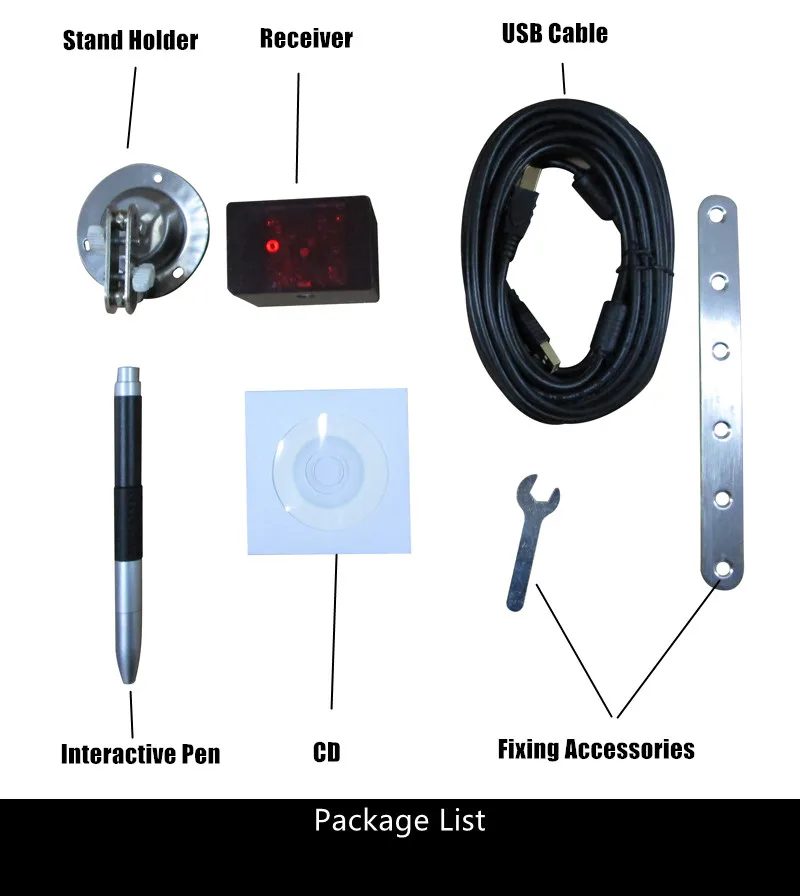 Digital USB interactive white board system pizarras interactivas tableros Aulas Interactivas