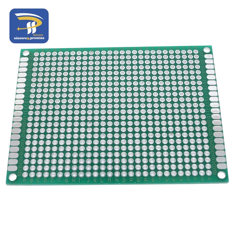 6X8 cm Double Side Copper Prototype PCB 6*8 cm Universal Board for Arduino